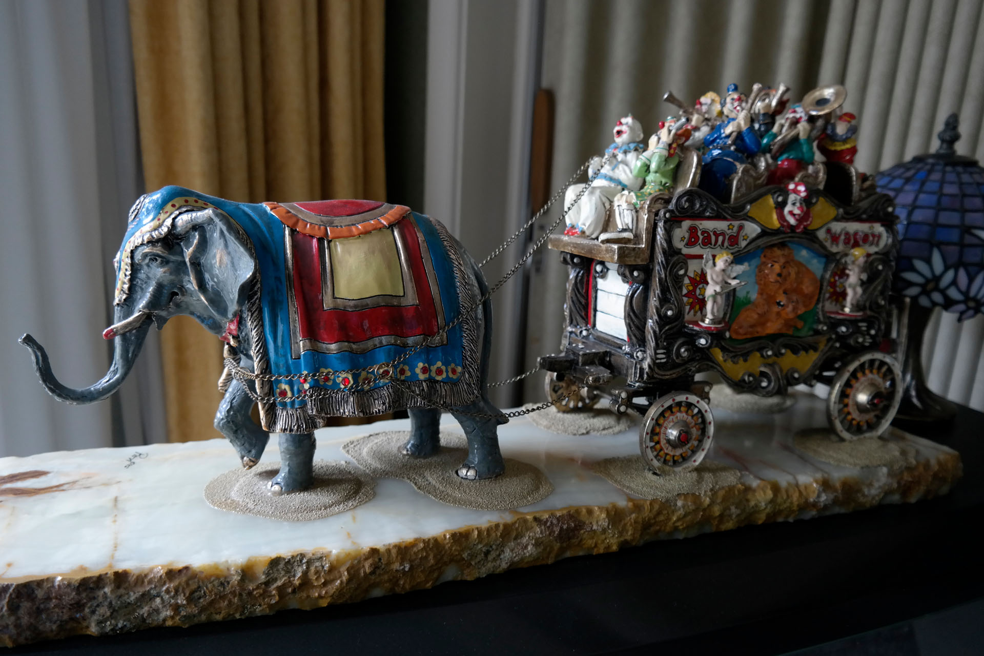 Elefant mit Kutsche (Modell)